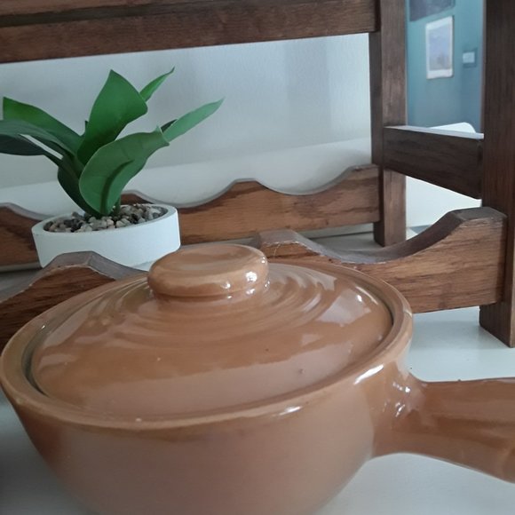 Vintage Soup Crocks with Covers - Set of Two - Picture 2 of 7